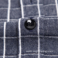 Dark color 100% cotton flannel shirt